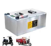 ZXLLAFT Batería de Litio para Bicicleta eléctrica de 60V, 15Ah, 20Ah, 25Ah, 30Ah, 35Ah, 40Ah, 45Ah, 50Ah, 55Ah, 60Ah, 65Ah, 70Ah, 80Ah, 90Ah y 100Ah, con Cargador.,60v70ah