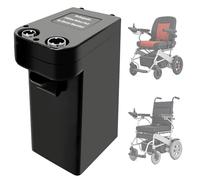 ZXLLAFT Batería Recargable 24 V 8 Ah 12 Ah y 14 Ah 10 Ah Batería de Litio 24 V Baterías para sillas de Ruedas eléctricas para Motores 100 W a 350 W con BMS y conexión,24v12ah gx20 Male