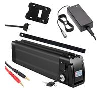 ZXLLAFT Baterías Litio 36 V, 20 Ah, 10,4 Ah, 15 Ah, batería de Litio de 48 V, 20 Ah, 12,5 Ah y 18 Ah, batería Repuesto para Motores 200 W a 1000 W con Cargador y Puerto 2 Pines,48v10.4ah