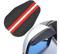 ZXLZHGS 2 Piezas Protector Lluvia Espejo Retrovisor, Compatible con BMW X3 F25 2011-2017, Espejo Lateral Protector de Visera Automóviles Accesorios