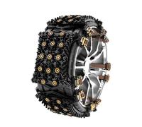 ZXLZHGS 4 Piezas Cadenas de Nieve, Compatible con BMW X3 M X3 M M Performance Parts X4 M, Antideslizante de Emergencia para Barro, Arena, Nieve, Hielo,Black