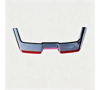 ZXLZHGS Alerón Trasero de Coche, Compatible con Toyota Highlander/Crown Land Cruiser 2022-2025, Kit de Alerón Trasero para Maletero de Coche Spoiler de Accesorios Coche,White with Black Edging