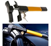 ZXLZHGS Bloqueo Volante Coche, Compatible con Mini Countryman, Coche Seguridad Protección Bloqueo Steering Wheel T-Lock con 2 Llaves, Type B
