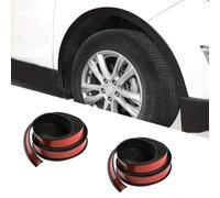 ZXLZHGS Tira de Paso de Rueda, Compatible con BYD Seal 06 DM-i Seal 07 DM-i Seal 05 DM-i, Guardabarros Anticolisión Tira Protectores de Rueda de Coche,Black