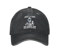 ZXMDJHJ Gorra de béisbol Bigfoot Papa Just A Dad Who Always Came with The Milk Sun Gorra de Camionero Lavada para Mujer Gorra Snapback de Gimnasio Caliente