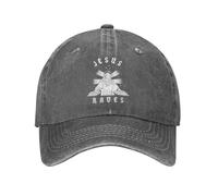 ZXMDJHJ Gorra de béisbol Raves Vintage Algodón Desgastado Parodia Dios Santo Sombreros Estilo Unisex Actividades al Aire Libre Regalo Sombreros Gorra