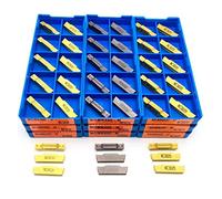 ZXMJYHK Herramientas CNC Herramienta de ranurado Korloy MGMN150 MGMN200 MGMN300 MGMN400 NC3020 NC3030 PC9030 Herramienta de giro de inserto de carburo de grooving.