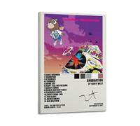 ZXMKH Pósteres aplicables a Kanye West lienzo pintura al óleo decorativa pintura arte póster colgante pintura para el hogar, sala de estar, dormitorio, comedor, pared, 20 x 30 cm, estilo marco