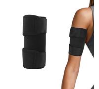 ZXNJA Vendaje para la parte superior del brazo, compresión del manguito superior del brazo, vendaje para tendinitis bíceps, manguito de compresión, codo ajustable, vendaje de brazo para la parte