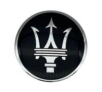 ZXNMCB 4 Piezas Tapas de Cubo Ruedas Cubierta de Llanta para Maserati Grecale Ghibli Levante Quattroporte MC20 Series 56MM Coche Auto Vehículo Partes de Neumáticos Accesorios de Repuesto