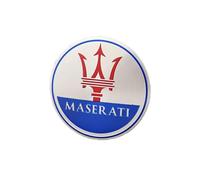 ZXNMCB 4 Piezas Tapas de Cubo Ruedas Cubierta de Llanta para Maserati Grecale Ghibli Levante Quattroporte MC20 Series 56MM Coche Auto Vehículo Partes de Neumáticos Accesorios de Repuesto