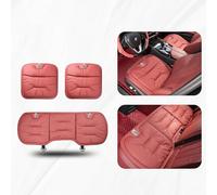 ZXNMCB Cojín de Asiento de Coche para Rolls-Royce Dawn(Please specify The Year), Suave y Transpirable, para Aliviar la Presión de Las Caderas, Ideal para Viajar,E Red- Three-Piece Set