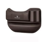 ZXNMCB Organizador de Asiento de Coche, para Maserati Bora/Indy/Khamsin/Merak/Kyalami Huecos de Asiento de Coche Coche Bolsillos para teléfonos móviles, Tarjetas, Llaves,1 One-B Brown