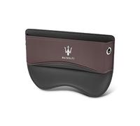 ZXNMCB Organizador de Asiento de Coche, para Maserati Bora/Indy/Khamsin/Merak/Kyalami Huecos de Asiento de Coche Coche Bolsillos para teléfonos móviles, Tarjetas, Llaves,1 One-B Brown