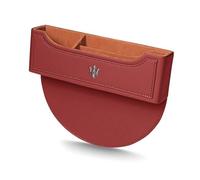 ZXNMCB Organizador de Asiento de Coche, para Maserati Bora/Indy/Khamsin/Merak/Kyalami Huecos de Asiento de Coche Coche Bolsillos para teléfonos móviles, Tarjetas, Llaves,1 One-C Red