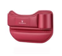 ZXNMCB Organizador de Asiento de Coche, para Maserati Bora/Indy/Khamsin/Merak/Kyalami Huecos de Asiento de Coche Coche Bolsillos para teléfonos móviles, Tarjetas, Llaves,1 One-C Red