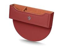 ZXNMCB Organizador de Asiento de Coche, para Maserati Bora/Indy/Khamsin/Merak/Kyalami Huecos de Asiento de Coche Coche Bolsillos para teléfonos móviles, Tarjetas, Llaves,1 One-C Red