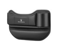 ZXNMCB Organizador de Asiento de Coche, para Maserati Bora/Indy/Khamsin/Merak/Kyalami Huecos de Asiento de Coche Coche Bolsillos para teléfonos móviles, Tarjetas, Llaves,2 Two-A Black