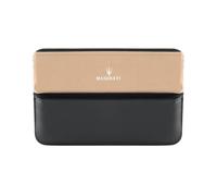 ZXNMCB Organizador de Asiento de Coche, para Maserati Bora/Indy/Khamsin/Merak/Kyalami Huecos de Asiento de Coche Coche Bolsillos para teléfonos móviles, Tarjetas, Llaves,1 One-A Beige