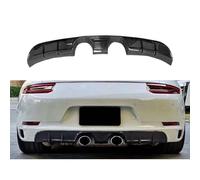 ZXNYNNB Coche Difusor Parachoques Trasero para Porsche 991 991.2, Coche Difusor de Labio del Parachoques Trasero Alerón Carrocería Accesorios