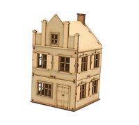 Zxpjkyu 1/72 Puzzles Juguete Construcción Kit Ensamblaje Arquitectura Madera Manualidades Adecuado para Adultos Desarrollo Manual Decoración de, Style B