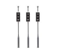 Zxpjkyu 3 Piezas Modelos de Ferroviario Led Poste Señalización Miniatura Decorativas para Maquetas Arquitectura Jardines Hogar Coleccionistas, Escala de 1 a 87 HO