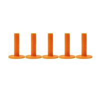 Zxpjkyu 5 Piezas Soporte de tee de Golf de Goma Compacto Ayuda Al Perfeccionamiento Ideal para Alfombrillas Y Práctica Continua Adecuado para Entrenam, 68mm