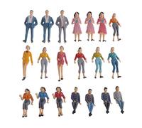 Zxpjkyu 50 Figuras Hechas a Mano, Modelo de Mesa de Arena, de Plástico, para Colección de Personajes, Simulación, Adecuadas para Modelado, Enriquecimiento,