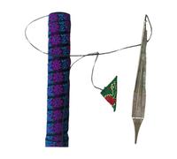 Zxpjkyu Arpa Judía Vietnamita, Arpa de Boca, Labios de Latón, Instrumento Musical Portátil, Bordado, Adecuado para Niños, Adultos, Principiantes, Regal, Lengua única Grande