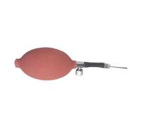 Zxpjkyu Bomba de Balón para Gimnasia Artística, Bomba de Aire Manual de Goma para Inflar Rápidamente Aparatos Deportivos Y de Fitness, Así como Flotadores, Rosa