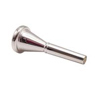 Zxpjkyu Boquilla para Trompa Francesa Material Cobre Accesorios para Instrumentos Musicales Repuesto Fácil de Tocar Diseño Profundo Adecuada para, Plata