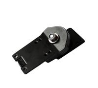 Zxpjkyu Camión de Skate de Surf Que Se Adapta a Cualquier Tabla, Accesorios para Patineta Longboard, Absorción de Impactos, Fácil de Instalar, Soporte de Dire, Negro