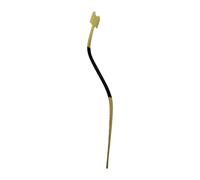 Zxpjkyu Cello Sound Post Setter Accesorio de Instalación Compacta Gancho Protector Herramienta de Reparación Metálica para Músicos Luthiers Aficionados y, S Hook Middle Black