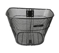 Zxpjkyu Cesta Metálica para Bicicleta, Cesta Delantera para Manillar, Cesta Colgante Desmontable.