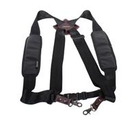 Zxpjkyu Correa Acolchada para Djembé, Correa para Tambor, Percusión de Mano, Accesorios para Percusión de Mano, Cómoda Y Ajustable, Color Negro, Los Adultos Usan