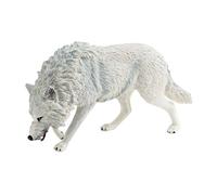 Zxpjkyu Figura en Miniatura, Figura de Animal, Modelo, Figura de Acción, Escultura, Adorno Modelado con Rostro Expresivo para Promov, Blanco