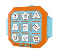 Zxpjkyu Fun Toe Juego Electrónico Portátil Consola de Rompecabezas Incluye Función Educativa para Estimular Adecuado para Viajes Cumpleaños Y Entre, Azul
