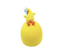 Zxpjkyu Funda para Casco de Esquí con Estampado de Punto, Elástica, Bonita, Suave Y Cálida, Ideal para Deportes de Invierno Al Aire Libre, Amarillo