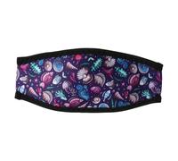 Zxpjkyu Funda para La Correa de La Máscara de Buceo, Ideal para Protegerla Y como Acolchado para La Diadema. Un Accesorio Que El Cabello Y Que Se Adapta, Style a