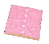 Zxpjkyu Herramienta de Aprendizaje Temprano: Marco para Vestirse, Material Didáctico para Preescolar, Regalos, Tablero de Práctica para Aprender a Vestirse, P, Botón