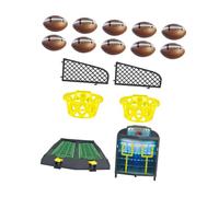 Zxpjkyu Juego de Rugby Arcade de Escritorio, Regalo para Familias Y Amigos, Mini Juguete Educativo de Rugby