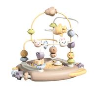 Zxpjkyu Juego Educativo de Laberinto de, Anillos, Laberinto, Rompecabezas, Mini Anillo de, Juguete Manual Hecho de PP, Adaptado, Camello