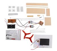 Zxpjkyu Kit de Construcción de Juguetes Educativos para Niños, Manual de Montaje de Barcos RC para Niños.