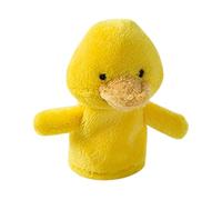 Zxpjkyu Marionetas de de Dibujos Animados Coloridos para Preescolares, Juguetes de Peluche, Recuerdos para Fiestas, Pato Amarillo