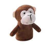 Zxpjkyu Marionetas de de Dibujos Animados Coloridos para Preescolares, Juguetes de Peluche, Recuerdos para Fiestas, Mono marrón Oscuro