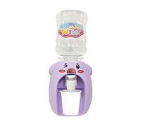 Zxpjkyu Mini Dispensador de Agua Juguete Fuente de Agua Potable Miniatura Máquina de Agua para Niños Modelo de Escenario de Vida Educativa Hecho de PP Resiste, PÚrpura, tal como se describe