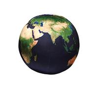 Zxpjkyu Muñeco Peluche Solar Cojín Almohada Redondo de Material Suave para Aprendizaje y Decoración Adecuado para Niños Sala de Estar Oficina, Azul Profundo 17cm