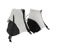Zxpjkyu Polainas de Nieve para Tobillo, Impermeables, Ligeras Y Ajustables, para Actividades Al Aire Libre, Escalada, Todas, para Adolescentes, Gris