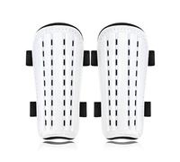 Zxpjkyu Protector de Espinilla para Fútbol Diseñado para Adultos Protección contra Impactos Bruscos y Rápido Material de Cobertura Estable Adecuado para Entrenamientos y Partidos, Blanco, Blanco