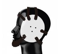 Zxpjkyu Protector de Oído para Lucha Casco para Artes Marciales Almohadilla contra Lesiones Auriculares Orejera con Ventilación Adecuado en Prácticas de, Blanco, 3-Agujero